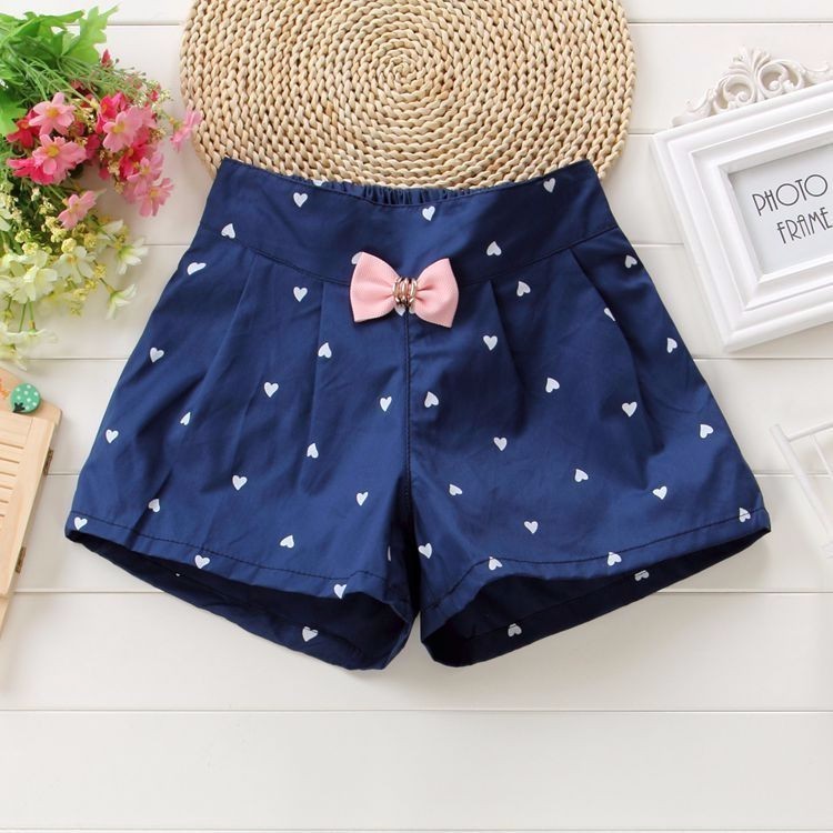 Kids Summer Shorts Bow Princess Shorts for Girls