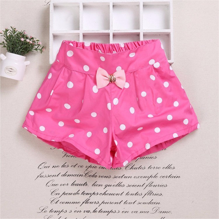 Kids Summer Shorts Bow Princess Shorts for Girls