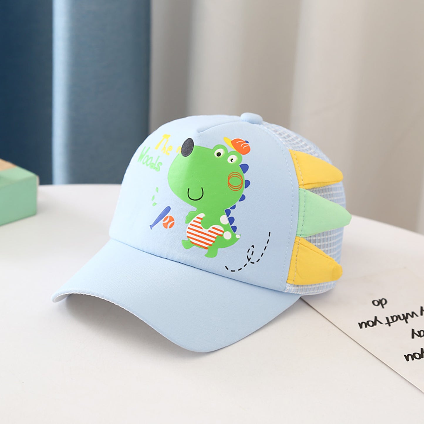 Cartoon Dinosaur Kids Baseball Summer Caps