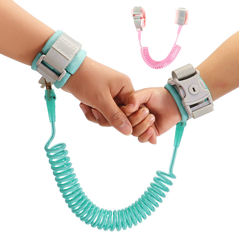 Anti Lost Wrist Link Add Key Lock Baby Walker Toddler Leash Safety Harness Baby Strap Wristband Adjustable Kid Walking Hand Belt