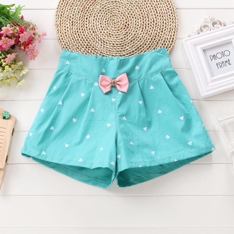 Kids Summer Shorts Bow Princess Shorts for Girls