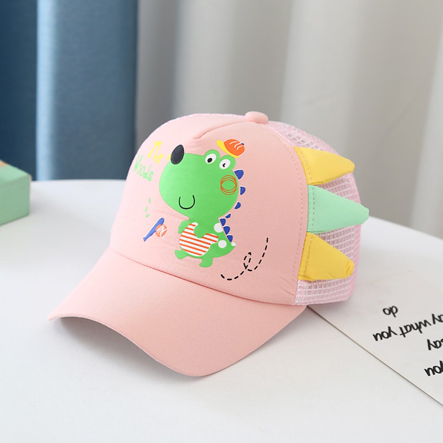 Cartoon Dinosaur Kids Baseball Summer Caps