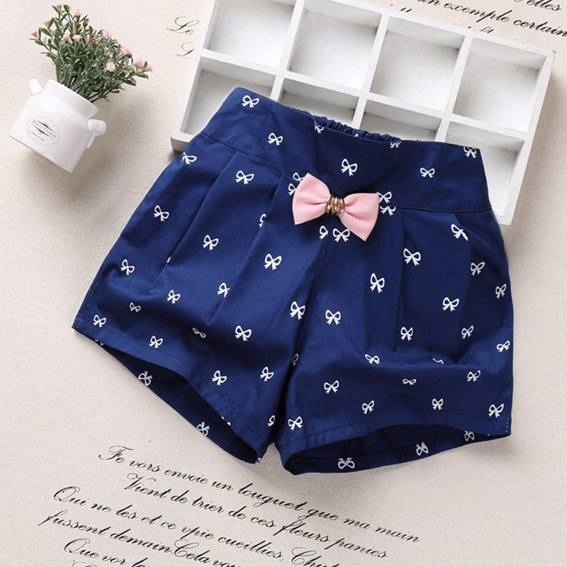 Kids Summer Shorts Bow Princess Shorts for Girls