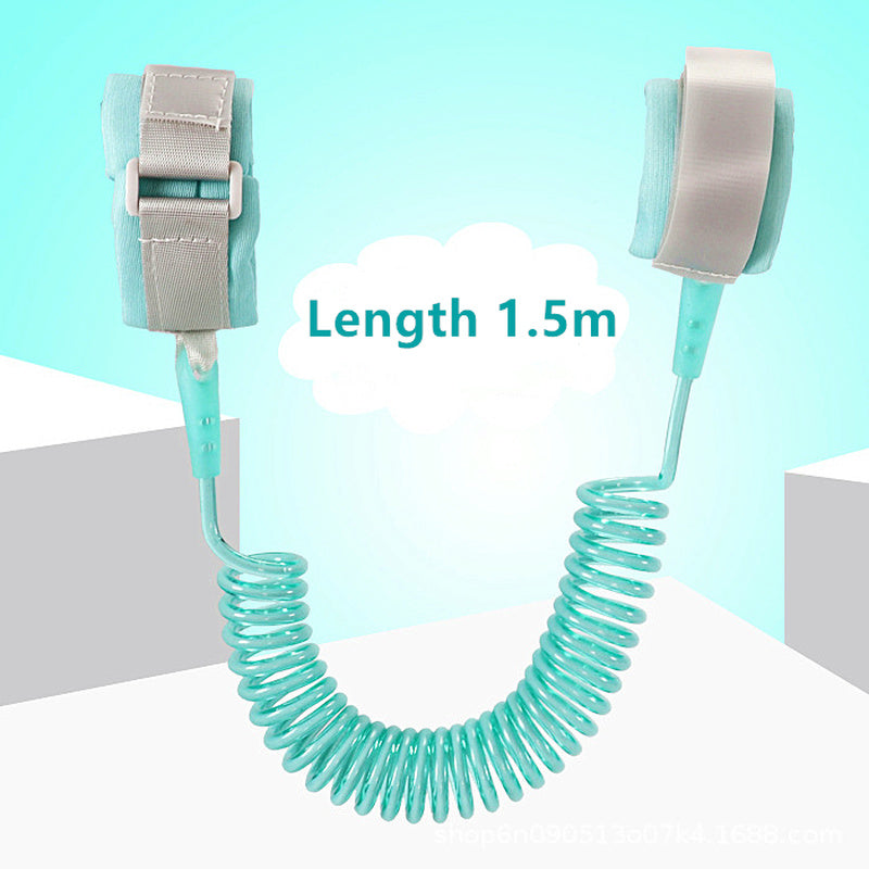 Anti Lost Wrist Link Add Key Lock Baby Walker Toddler Leash Safety Harness Baby Strap Wristband Adjustable Kid Walking Hand Belt