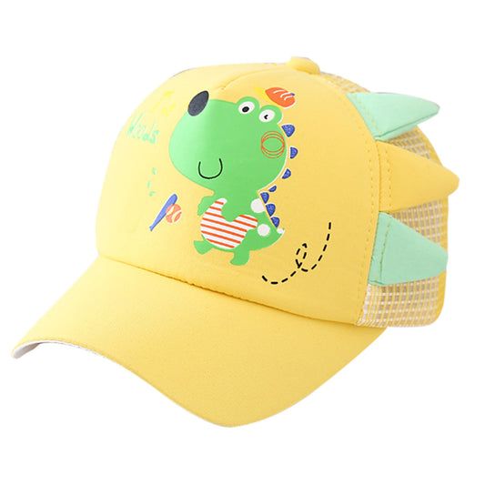 Cartoon Dinosaur Kids Baseball Summer Caps