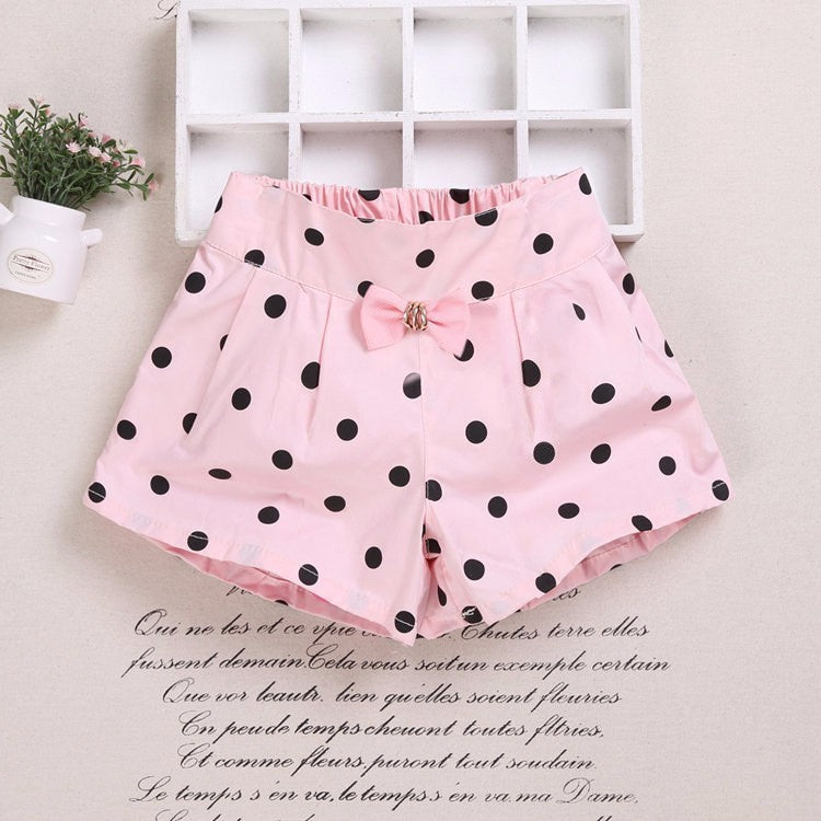 Kids Summer Shorts Bow Princess Shorts for Girls