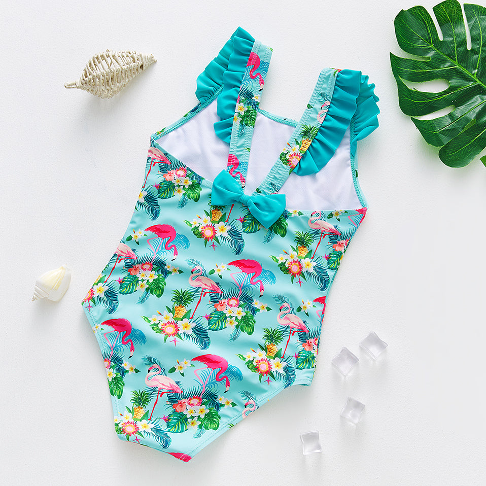 Girls Swimwear 3-10Years Children Swimsuit One Piece