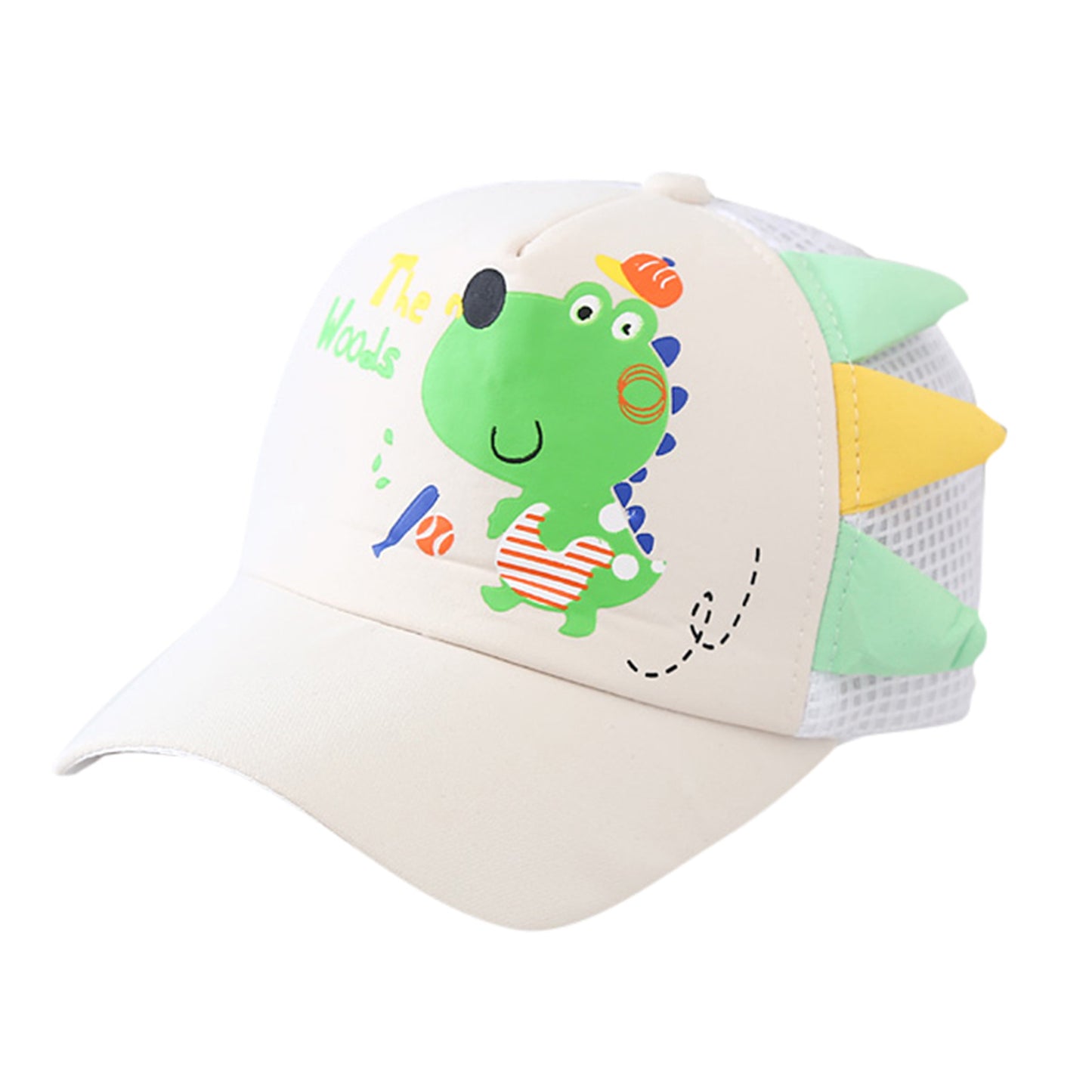 Cartoon Dinosaur Kids Baseball Summer Caps