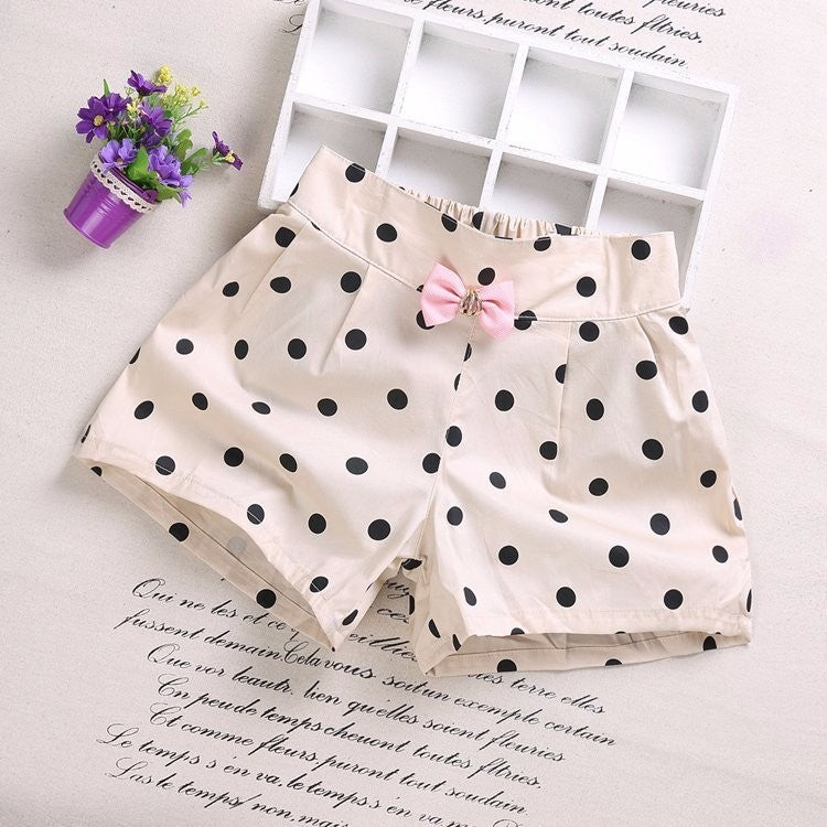 Kids Summer Shorts Bow Princess Shorts for Girls