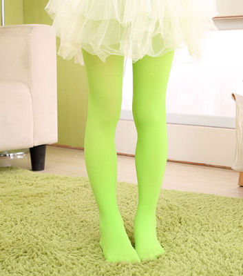 Candy Color Calf-Length Leggings Kids Trousers 3-8 Yrs